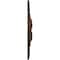 Ekena Millwork Bordeaux Deluxe Ceiling Medallion (Fits Canopies up to 4"), Hnd-Painted Rust, 23 5/8"OD x 3"ID x 2"P CM23BORUS - alternate 2